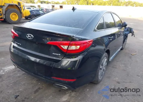 2017 Hyundai Sonata Sport из США, поврежденный, VIN 5NPE34AF8HH554943